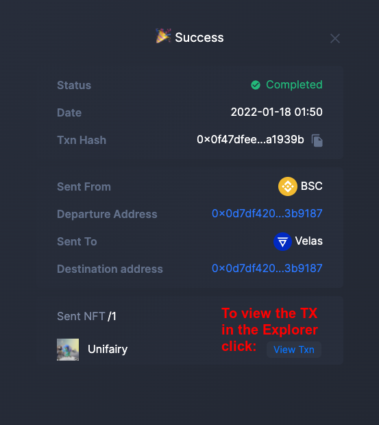 Native Chain Explorer