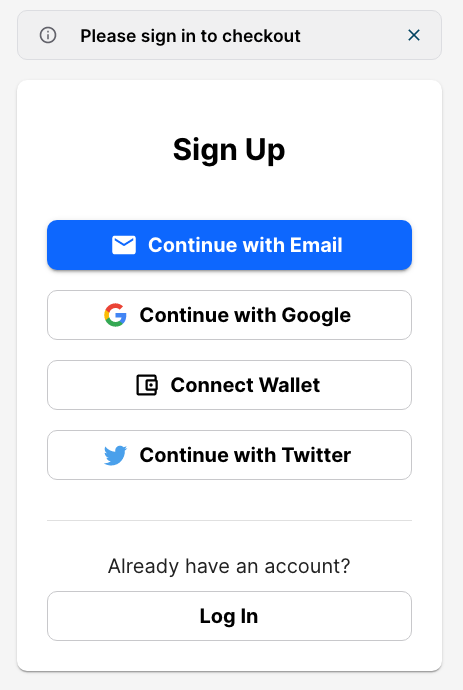 Logging-in
