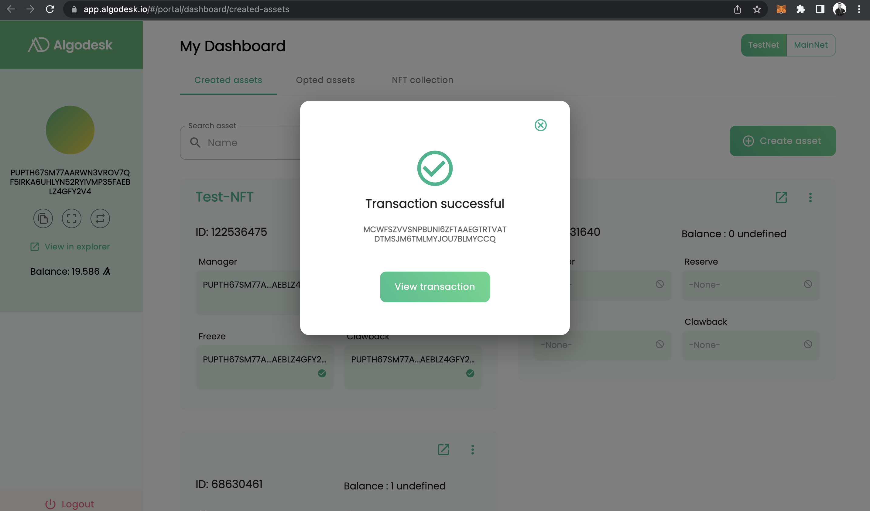 selecting network