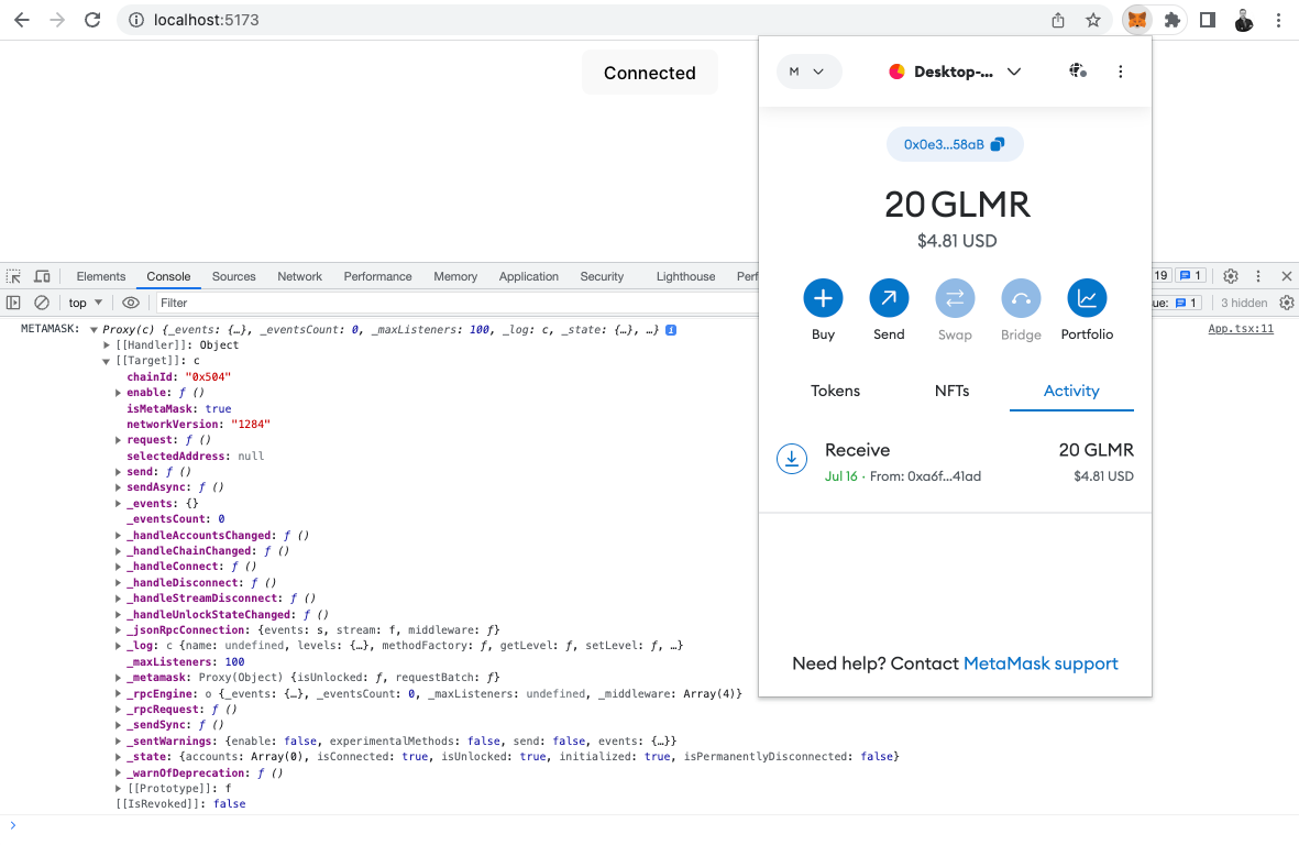 Browser Metamask