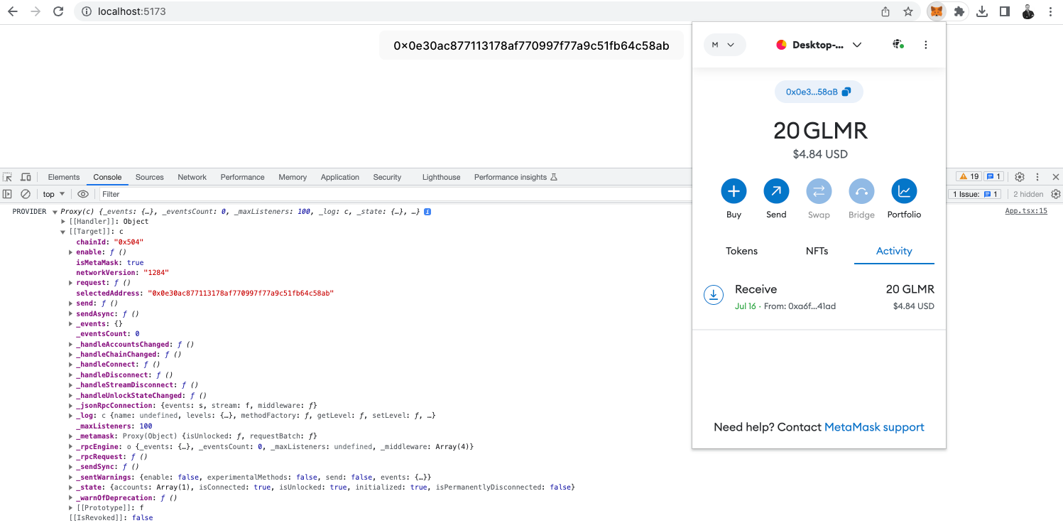 Browser Metamask